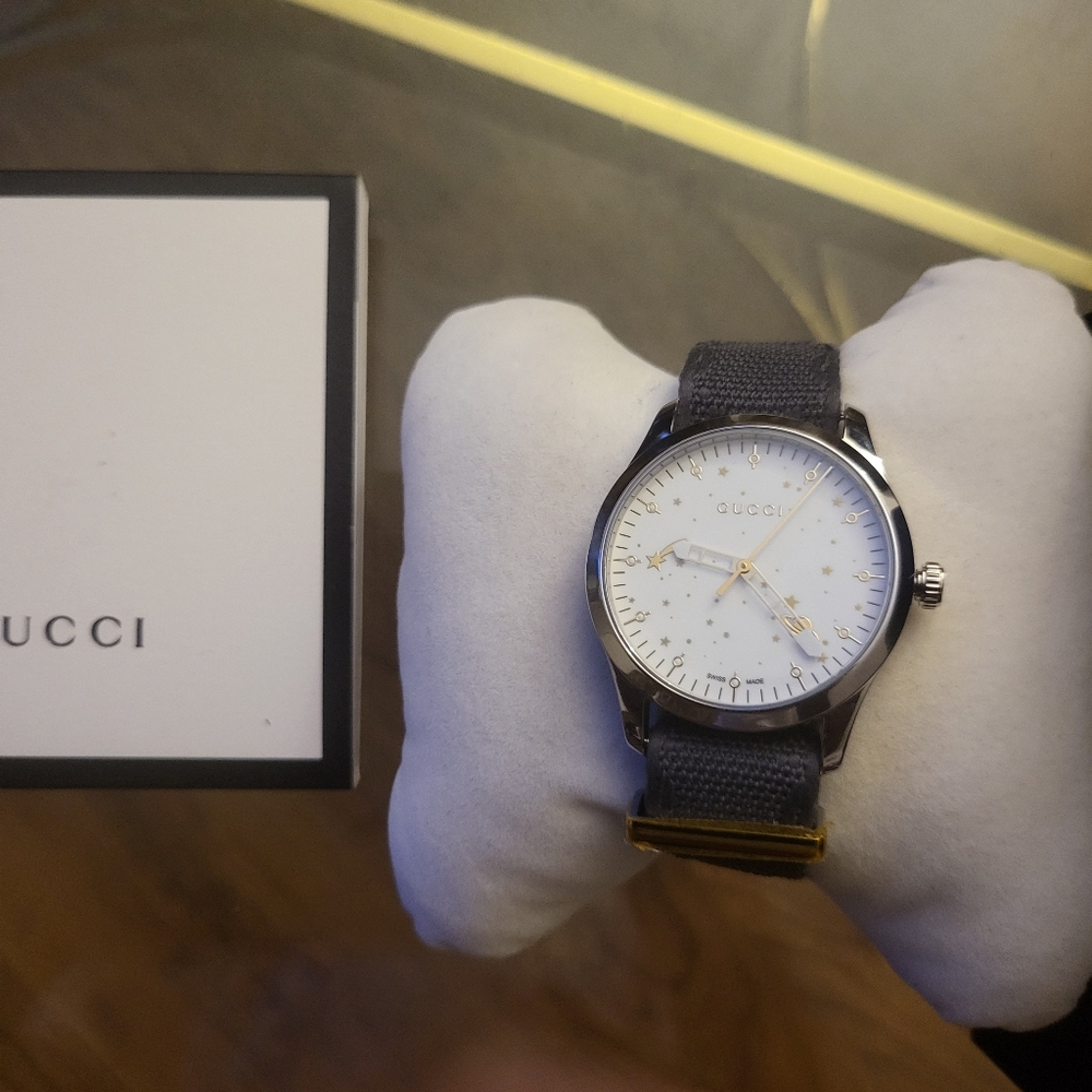 Authentic Gucci 38MM Arial G- Timeless Watch - Picture 11 of 11